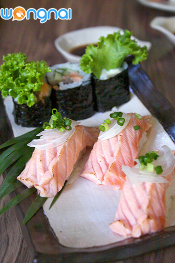ไปลองกิน Sakana ซาชิมิและซูชิคำโต กับซูชิบอลที่ฝังความเซอร์ไพรส์ไว้ข้างใน