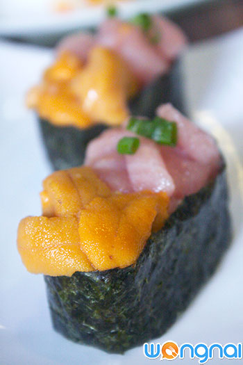 ไปลองกิน Sakana ซาชิมิและซูชิคำโต กับซูชิบอลที่ฝังความเซอร์ไพรส์ไว้ข้างใน